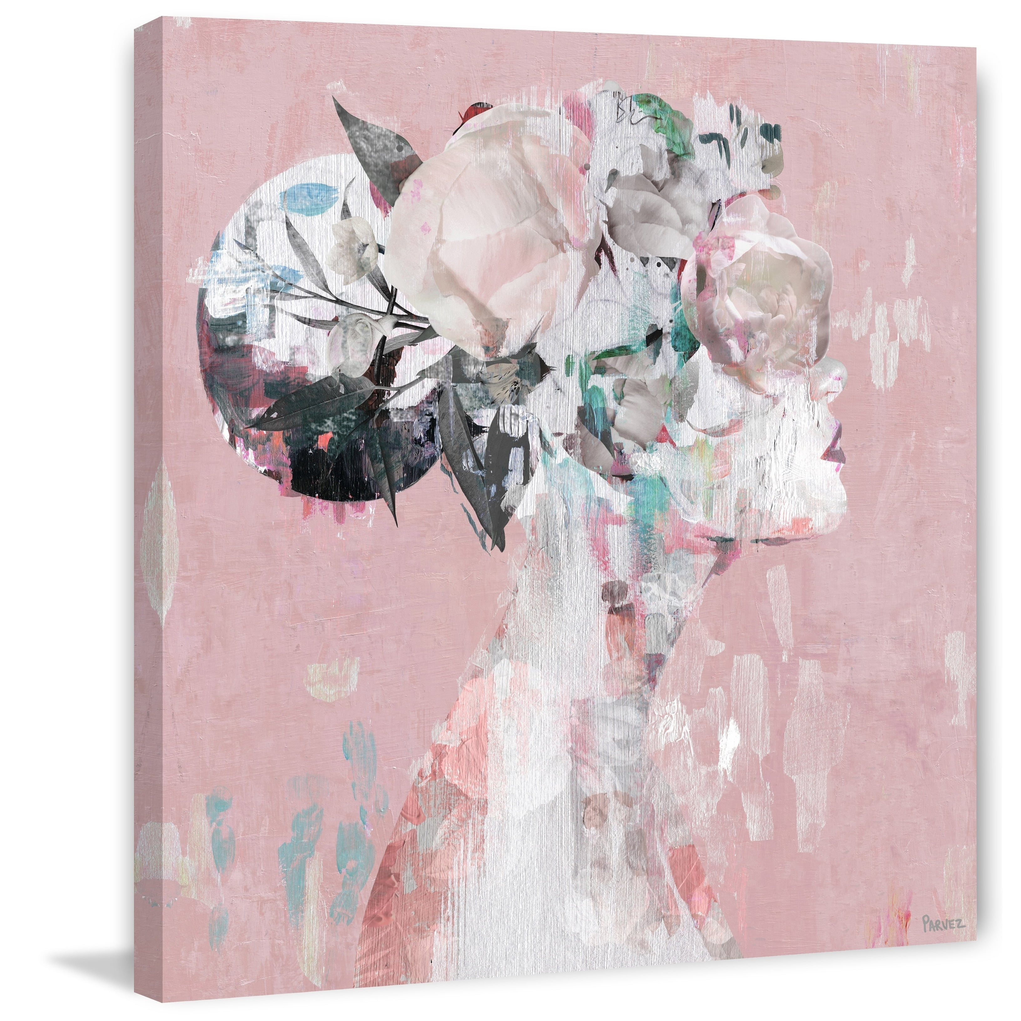 Parvez Taj Elegant Bun Canvas Wall Art