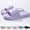 Z6-Green, variant on Shower Slippers for Women Men, Quick Drying Soft EVA Platform Portable Slides, Breathable Open-toe Sandals for Gym, Spa and Dormitory Daily Life