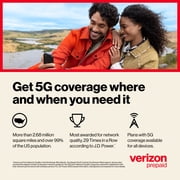 Verizon Prepaid Samsung Galaxy A16, 128GB, 5G, Black -Prepaid Smartphone [Locked to Verizon Prepaid]