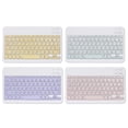 thumbnail image 4 of Teclado inalámbrico BT de 10 pulgadas Teclado BT recargable colorido universal de tres sistemas, 4 of 8