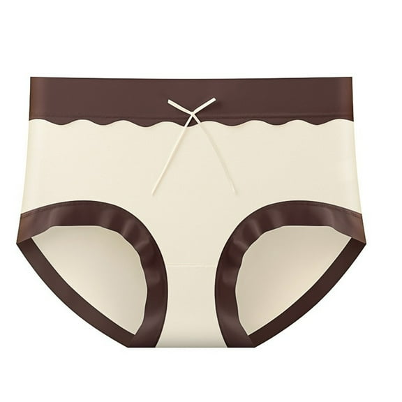 NAFUU Thongs for Women Panties Women's Leak Proof Soft Breathable Absorbent Panties Period Underwear Soft Brief Underwear
