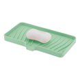thumbnail image 5 of Unique Bargains 1 Pc Waterproof Soap Holder with Draining Light Green Soap Holder for Bathroom 10.04"x5.51"x0.79", 5 of 6