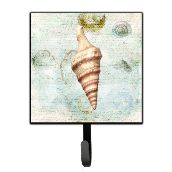 Carolines Treasures SB3049SH4 Beach Horse Conch Shell Leash or Key Holder Single Hook multicolor