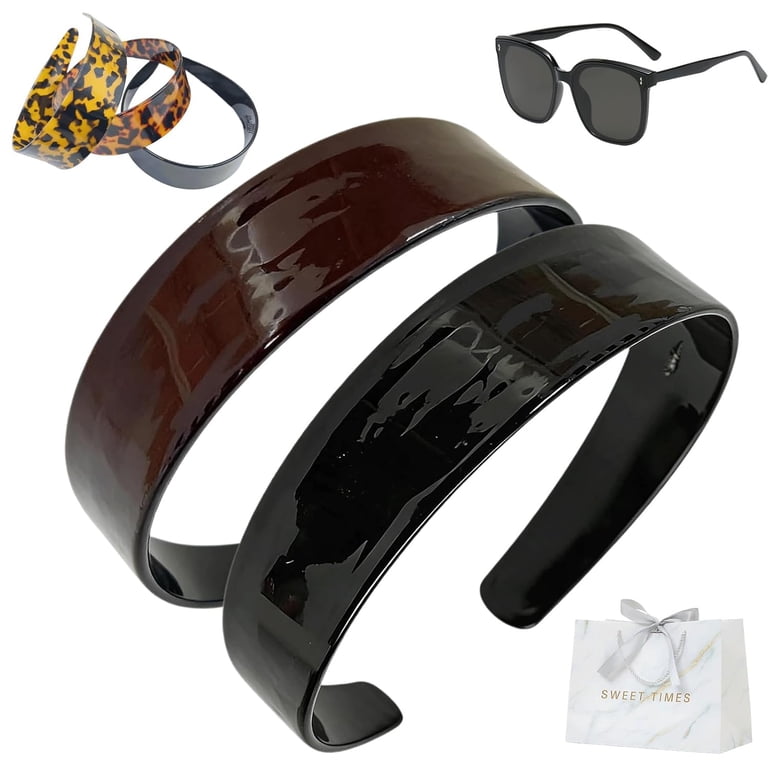 2026 New Thick Tortoise Shell Headband With Teeth,1.5in No  display picture 1