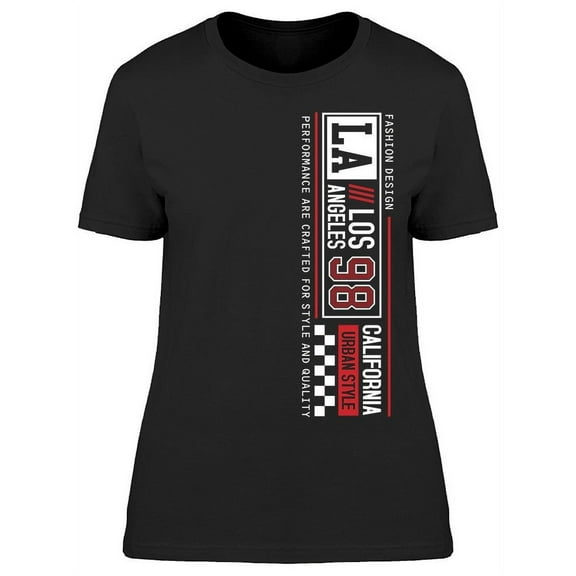 Los Angeles Cool Design T-Shirt Women -Image by Shutterstock, Female Small