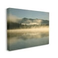 thumbnail image 3 of Stupell Industries Misty Lake Mountain Range Scenery Coastal Photography Gallery Wrapped Canvas Print Wall Art, 3 of 5