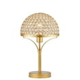 thumbnail image 2 of Gizella 9.5 in. 1-Light Indoor Matte Gold Finish Table Lamp with Light Kit, 2 of 5