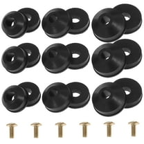 Pawsdot Flat Washer Assortment Rubber Brass for Floor Faucet Replacement 1Set