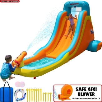Kahuna 90475 Twin Peaks Kids Inflatable Splash Pool Backyard Water