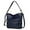 Navy, variant on Sierra Women’s Vegan Leather Shoulder Bag by Mia K - Navy Blue