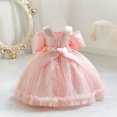 thumbnail image 6 of IROINNID Toddler Girl Birthday Party Dress Tutu Sleeveless Mesh Toddler Girl Dress 3T, 6 of 6