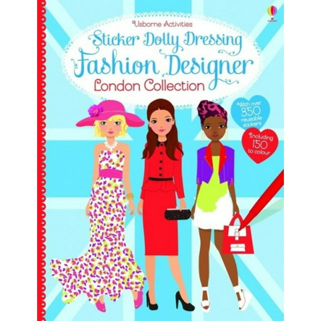 Sticker Dolly Dressing Fashion Designer London Collection (Sticker Dolly Dressing Fashion Designer)