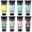 8 Forest Colors, variant on AUREUO Metallic Acrylic Paint Set - 8 Essential Colors 0.71 fl oz / 21ml Tubes Gold Silver Art Paints for Crafts Decor Rich Pigments Non-Toxic Painting Supplies for Artists