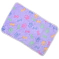 thumbnail image 1 of pitrice Coral Velvet Pet Dog Cat Rest Sleeping Mat Pad Autumn Winter Warm Keeping Blanket Rug Bone Pattern, 1 of 9