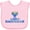 AD-Pink, variant on Inktastic Happy Hanukkah with Menorah Boys or Girls Baby Bib