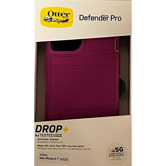 OtterBox Defender Pro Series Case and Holster - iPhone 14 Plus Morning Sky