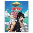 thumbnail image 1 of Fairy Tail Anime Natsu et Zeref Sublimation Jeter Couverture, 1 of 2