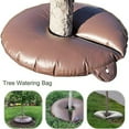 thumbnail image 4 of 2025 New Tree Watering Ring Tree Watering Bag 15 Gallon Slow Release Irrigation Water Pouch Automatic System for Planting Gardening Trees and Shrubs, 35.43 Inch (Brown) 2PCS, 4 of 6