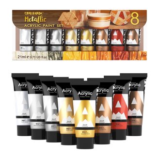 DecoArt Patio Paint 2-Ounce Woodland Brown Acrylic Paint – For Wood, Concrete, Terra Cotta & More