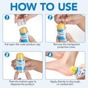 Uruses Urea Foot Care Stick for Dry Cracked Heels, 60% Urea Cream Moisturizing Balm for Feet, 1.41 oz