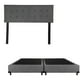 thumbnail image 1 of Box Base Cama King Size + Cabecera Bilbao Gris, 1 of 7