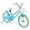 bleu, variante sur Costway Vélo pour Enfants 16 Pouces Bicyclette pour Tout-Petit Ajustable avec Petites Roues Stabilisatrices pour Fille de 4 à 7 Ans