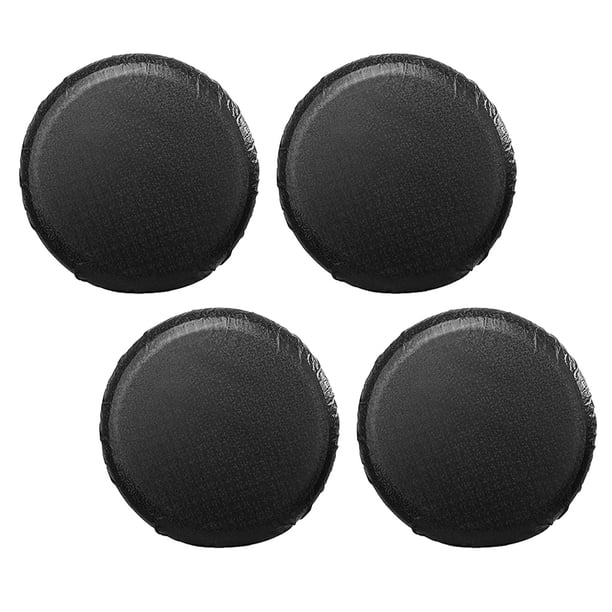 Cubiertas de Neumáticos para Remolques Sunnimix 4pcs Negro