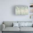 thumbnail image 2 of Trademark Fine Art James Wiens Dream Forest I Silver Leaves Canvas Wall Art - 16x24, 2 of 5