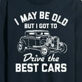 thumbnail image 3 of Instant Message - I May Be Old Drive Best Cars - Men's Long Sleeve T-Shirt, 3 of 6