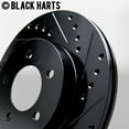 thumbnail image 4 of Hart Brakes Front Rear Brakes and Rotors Kit, 4 of 5