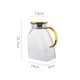 thumbnail image 2 of Jarra de vidrio de borosilicato resistente al calor con patrón martillado, mango ergonómico para verter fácilmente, ideal para bebidas frías o calientes, abertura amplia, apta para refrigerador (62, 2 of 5