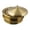Brass/Gold, variant on Communion Ware Stainless Steel Communion Ware 2 Holy Wine Serving Trays with A Cover - (Silver/Mirror)
