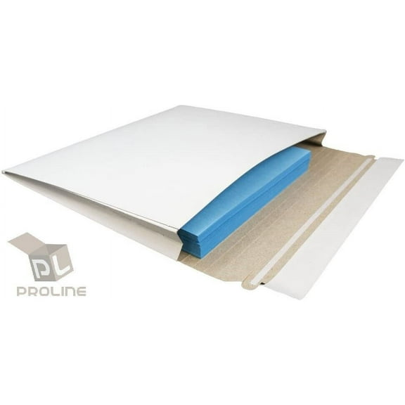 50 Pack 9.5x13 Adjustable RIGID PHOTO MAILERS ENVELOPES FLAT DOCUMENT SELF SEAL