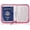 Pink, variant on Passport Holder for Travel Essentials, RFID Blocking Protector Passport Wallets, Passport Document Organizer Case for Travel Have, Passport Book for Women, Couple, Family Cards, Tickets, ID,
