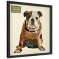 thumbnail image 5 of Empire Art 'Men's Best Bully' Hand Made Signed Art Collage by EAD Artists Co-op under Tempered Glass in Black Frame, 5 of 10