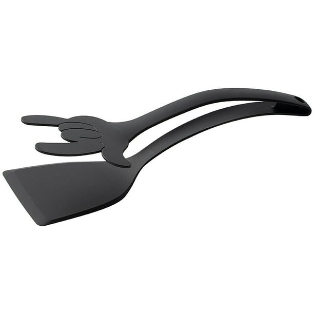 Steak Frying Spatula Clip Kitchen Two-in-one Frying Spatula Food Clip Household Toasts Omelette Clip Flip Spatula