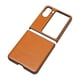thumbnail image 3 of Funda de teléfono plegable, moderna y cómoda, funda protectora para Oppo Find N2 Flip marrón, 3 of 12