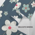 thumbnail image 4 of Balery Blue Flower Pattern Tapestry 60x51 Inches - Large Wall Hanging Tapestry for Bedroom, Living Room, Dorm Decor - Artistic and Aesthetic Room Decor, 4 of 9
