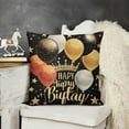 thumbnail image 2 of YINGXI Throw Pillow Cover,Birthday Gift Party Cushion Case Decoration for Sofa Couch Farmhouse 22x22in, 2 of 5