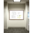 thumbnail image 5 of Ghent 48.5" x 48.5" Wood Frame Non-Magnetic Whiteboard, 5 of 5