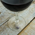thumbnail image 3 of Copyleft Copy Left Copyright Funny Wine Glass Charm Drink Marker, 3 of 3