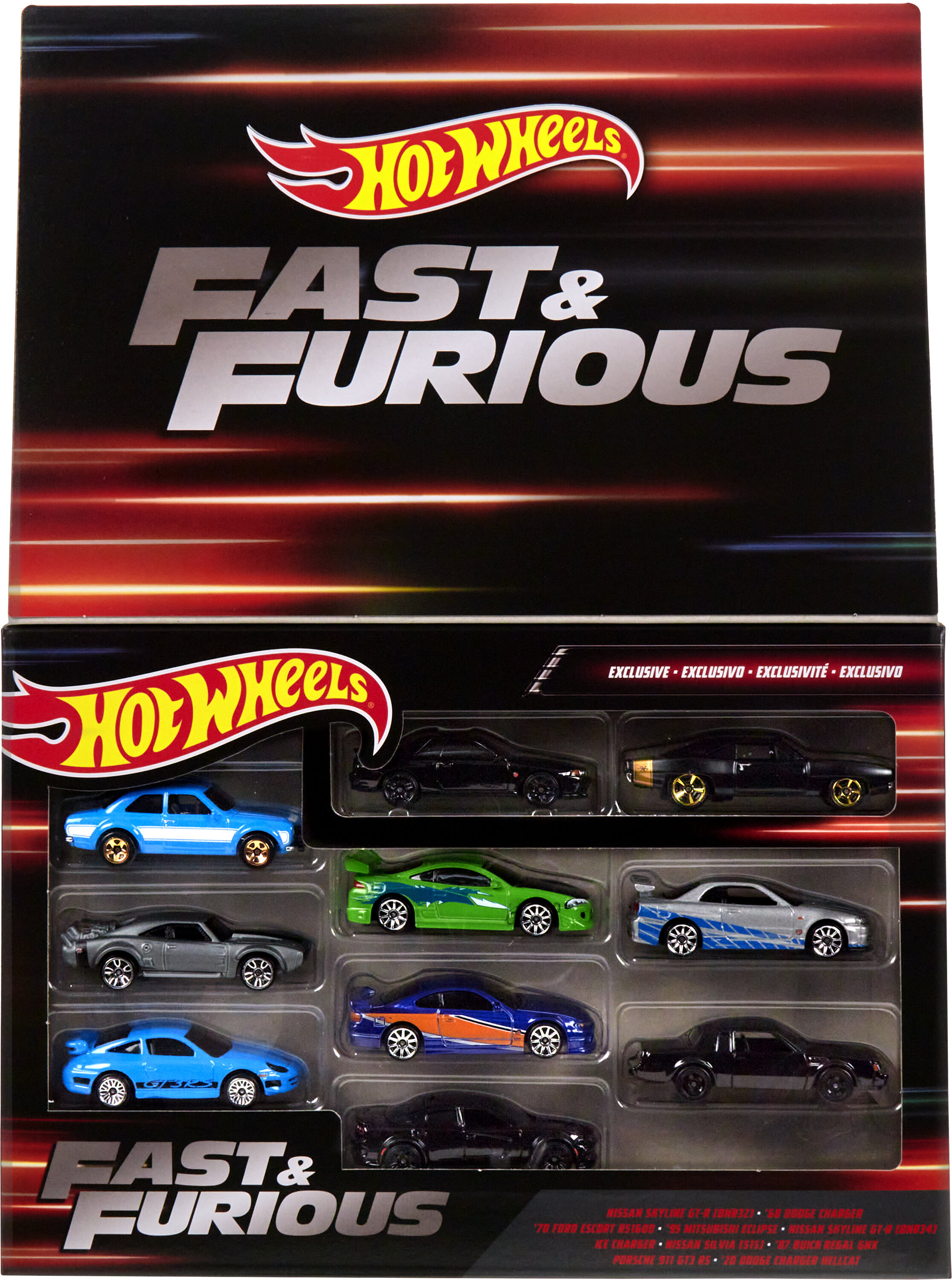 Fast And Furious 10 Pack Hot Wheels Www inf inet