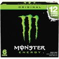 thumbnail image 5 of Monster Energy, Original, Energy Drink, 12 fl oz, 6 Pack, 5 of 8