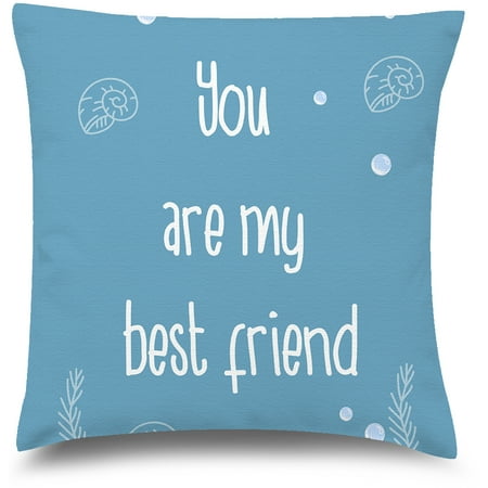 Awkward Styles Nursery Decorative Pillow Covers You Are My Best Friend Throw Cushion