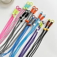 thumbnail image 4 of Cordón cruzado, correas para los hombros, llavero, cuerda trenzada ajustable para iPhone 11, 12, 13, 14, 15 Pro Max, 7, 8 Plus, X, XR, XS Max, fundas, 4 of 5
