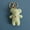 Green Lace Bear, variant on New hand-knitted lace bear plush toy, cute yarn crocheted exquisite hanging ornament, perky-butt bear handmade keychain