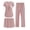 Dirty Pink, variant on Nursing Pajamas Maternity Lounge Set Postpartum Outfits Breastfeeding Shirts Pregnancy Shorts & Pants