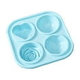 thumbnail image 2 of Ice Cube Tray with Lid,Silicone Ice Molds with Round,Rose,Large Ice Cube Mold Summer Rose Ice Shape Ice Tray for Whiskey,Bourbon,Cocktails,Easy Release BPA Freee Home Ice Making Artifact, 2 of 9