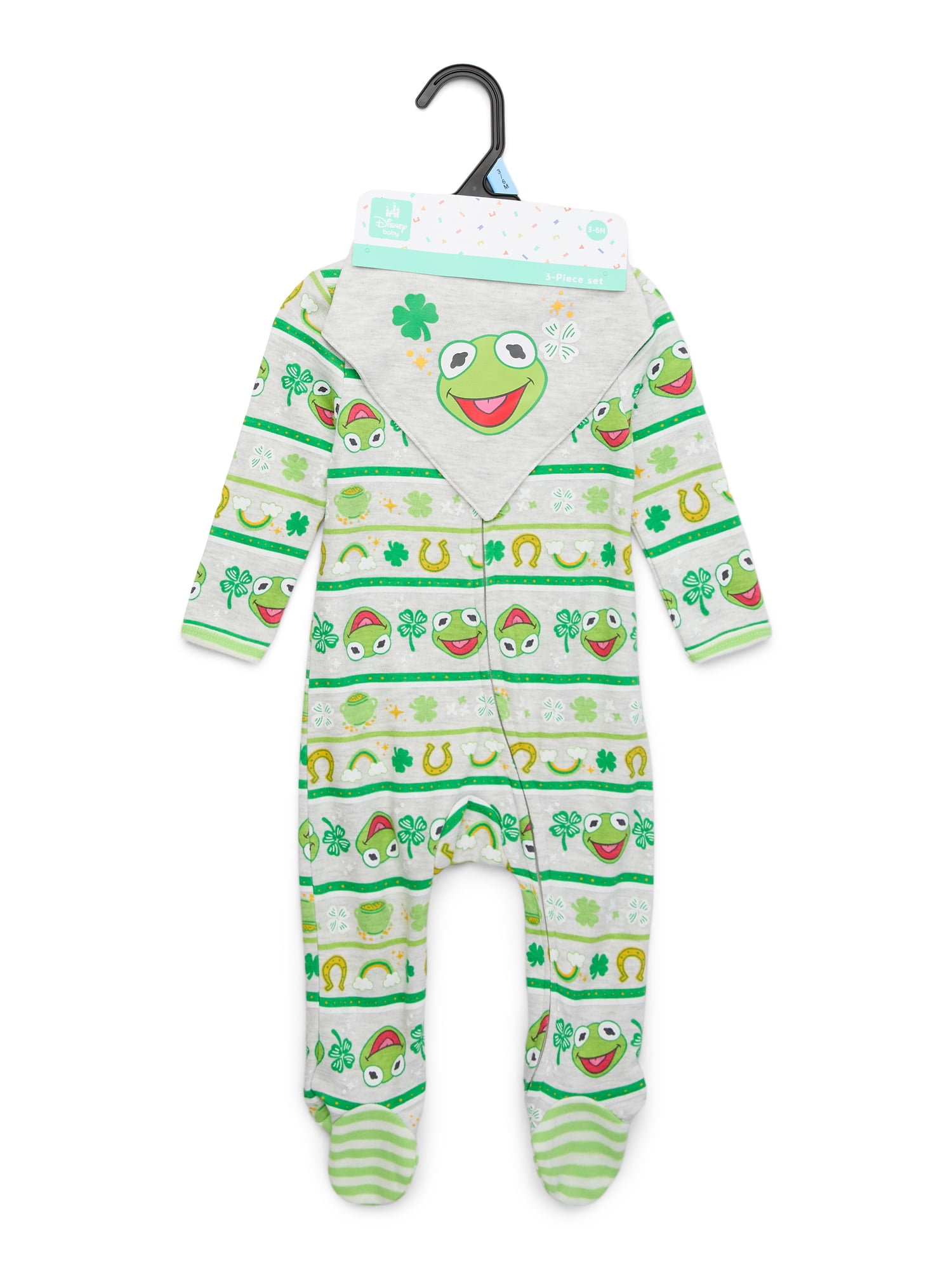 Kermit the Frog Baby Saint Patrick's Day Layette Gift Set, 2-Piece, Sizes Newborn-6/9 Months
