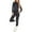 Black, variant on Winter Thermal Underwear Wicking Base Layer Skiing Outdoor Activewear Trousers For Cold Weather Activities And Sports Comfort Fit